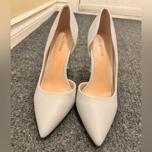 Call It Spring Baby Blue Heels - Size 7.5